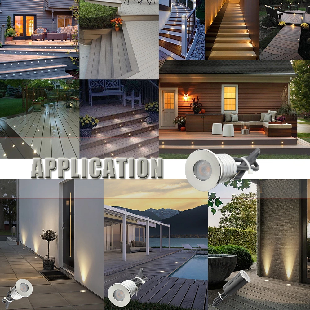 3W IP67 Mini Led Buried Spotlight