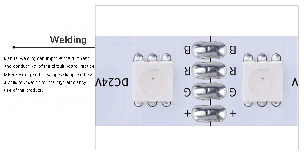 DC12V SMD5050 60LEDS/M Led Strip