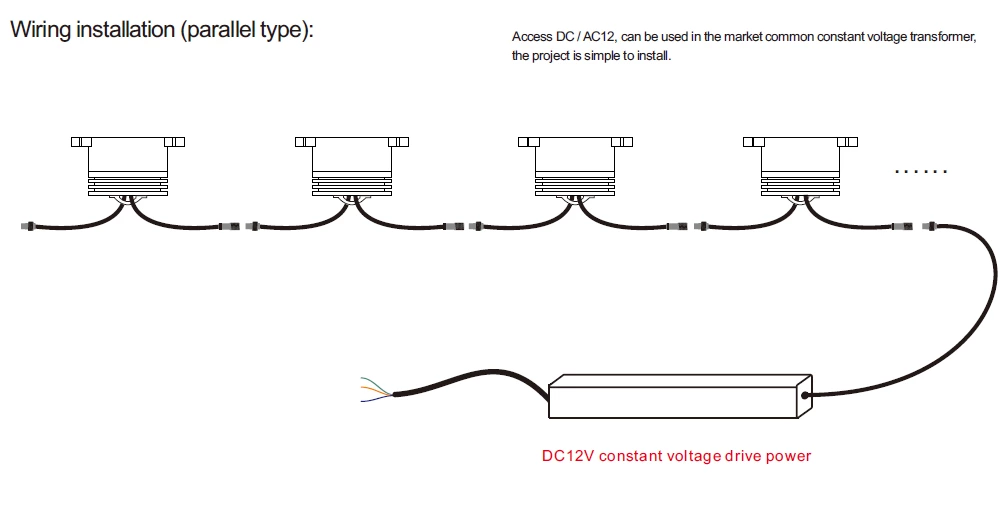 Waterproof 1W Mini LED Handrail Light