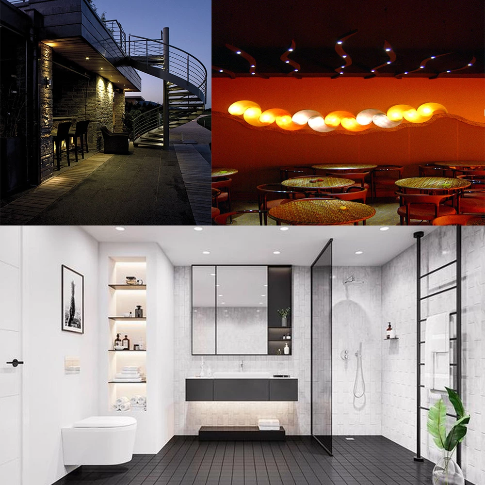 Anti-glare IP65 1W Mini LED Spotlight