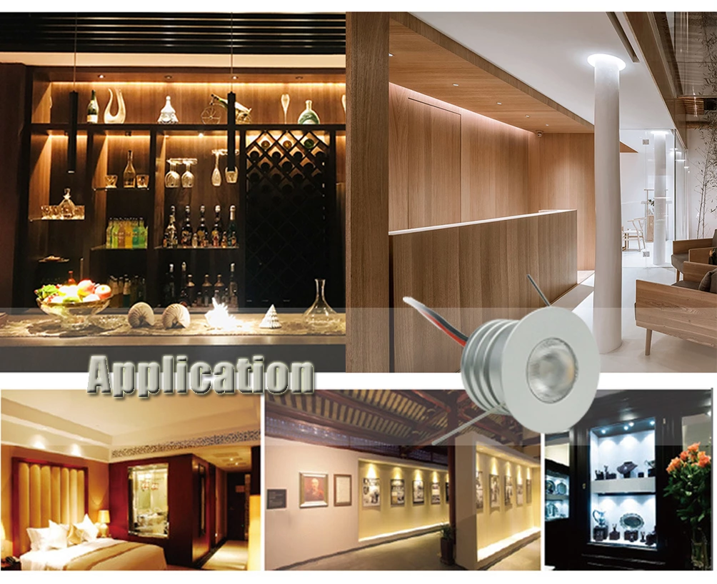 Recessed DC12V 3W Mini Led Spotlight