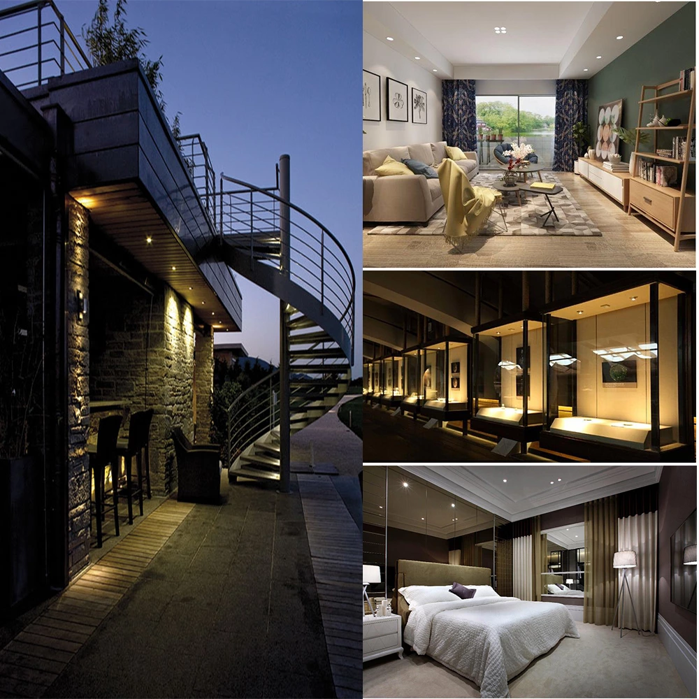 DC12/24V 3W Mini Led Spotlight Set