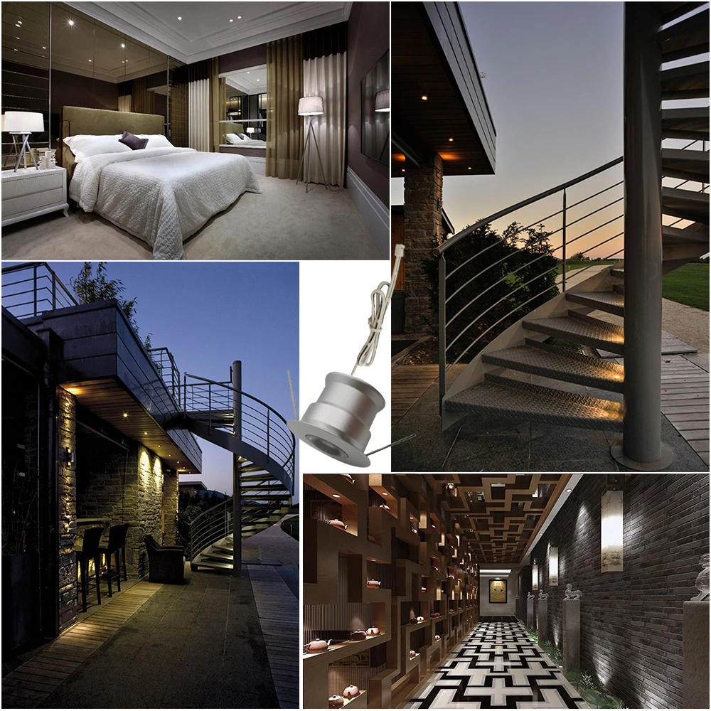 RF 3W Dimmable Mini Led Spotlight Kit