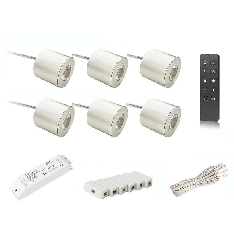 Dimmable RF 3W Mini Led Spotlight Kit