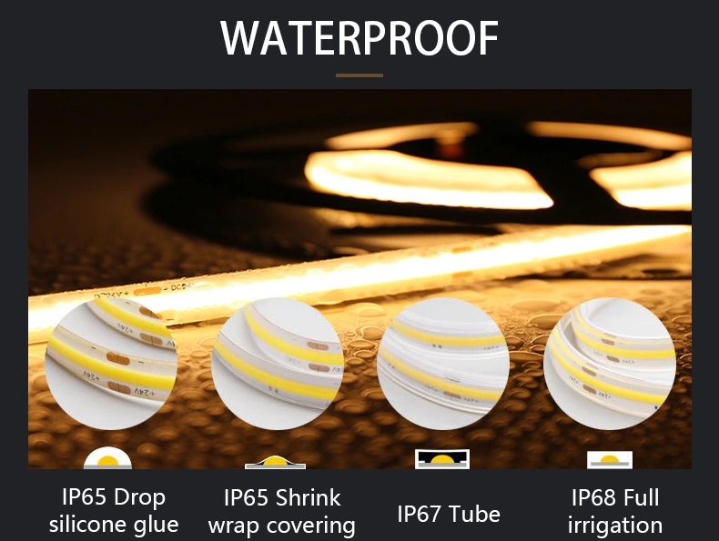 504LEDS/M DC12V FCOB Led Strip