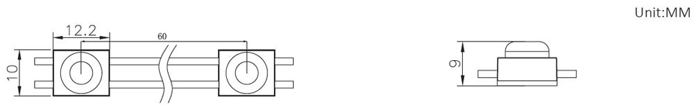 IP67 DC12V 0.36W Mini Led Module