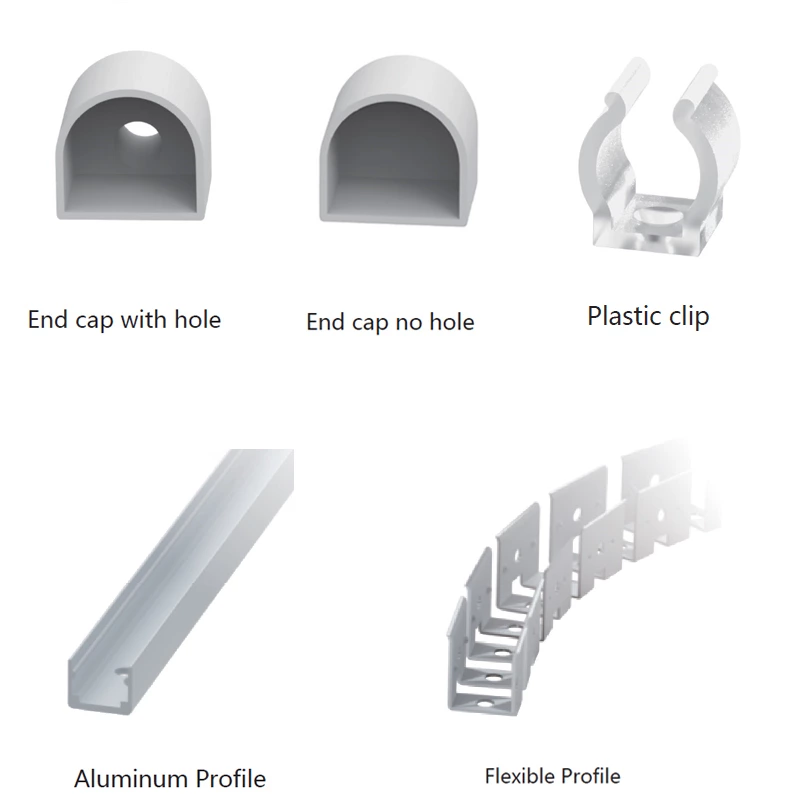 180° 13x15mm Top View Flex Led Neon Light