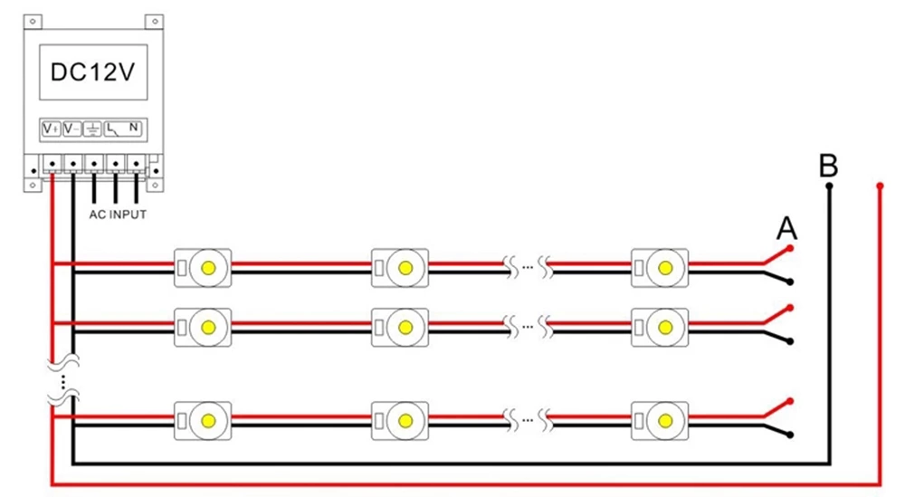 Waterproof DC12V 0.36W Mini Led Module