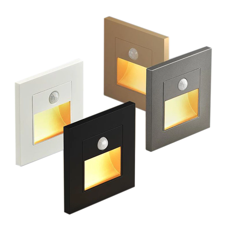 AC85-265V 1.5W PIR Motion Led Stair Light