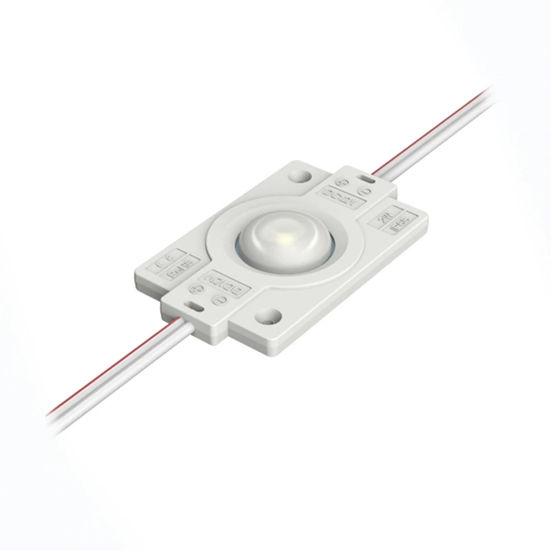 160° 1-chip EMC 3030 IP65 200lm DC12V 2W Mini Led Module, 53x31x7.35mmmm