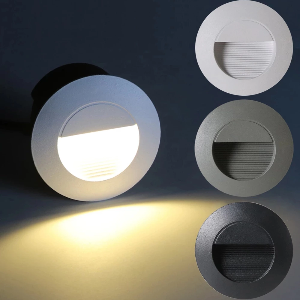 Waterproof Aluminum round 3W 5W Led Stair Light