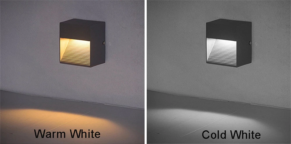 75x80x55mm Surface mounted 3W Led Stair Light