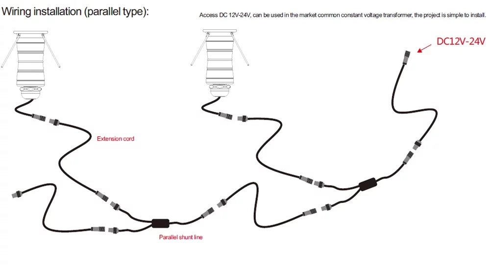 1W IP67 Mini Led Buried Spotlight