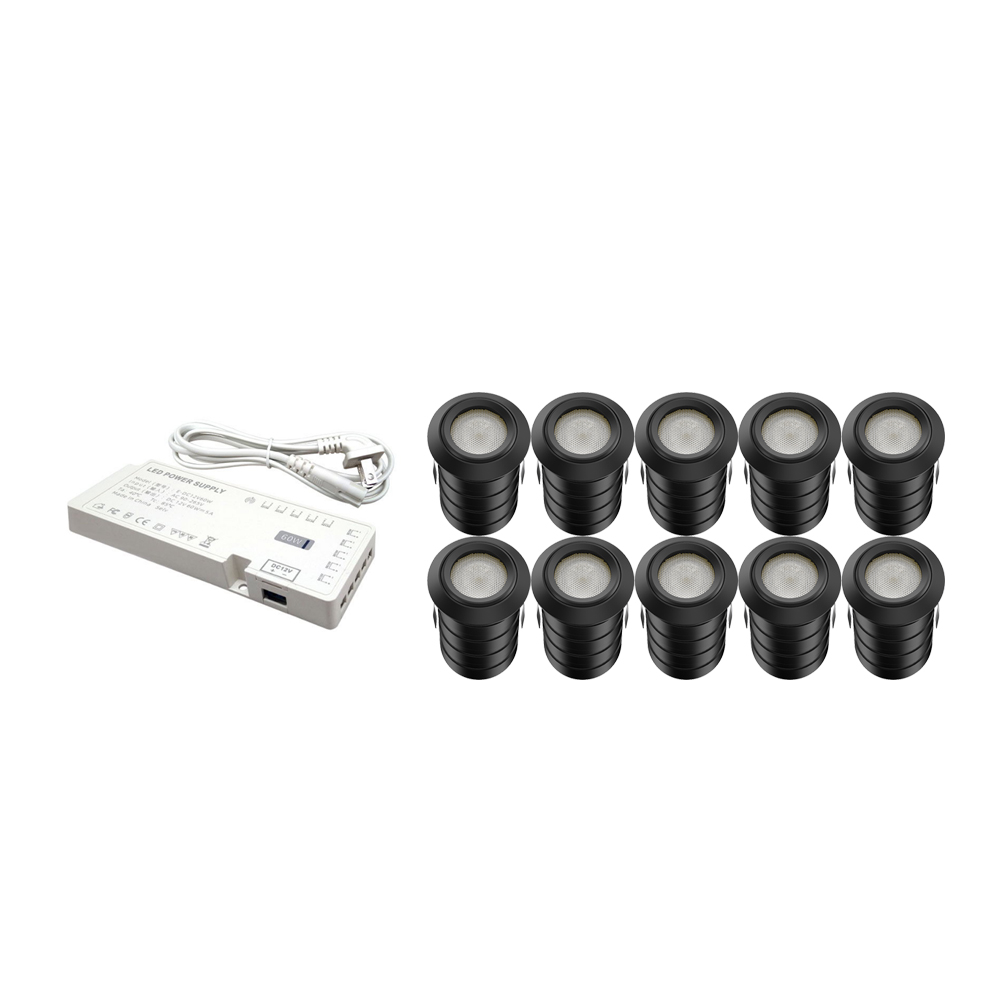 1W Magnetic Mini Spotlight Set(10pcs)