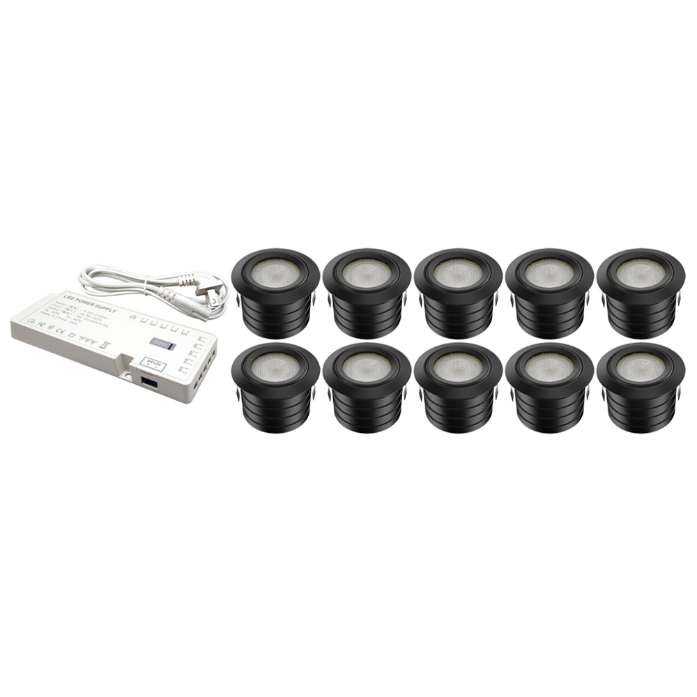 2W Magnetic Mini Spotlight Set(10pcs)